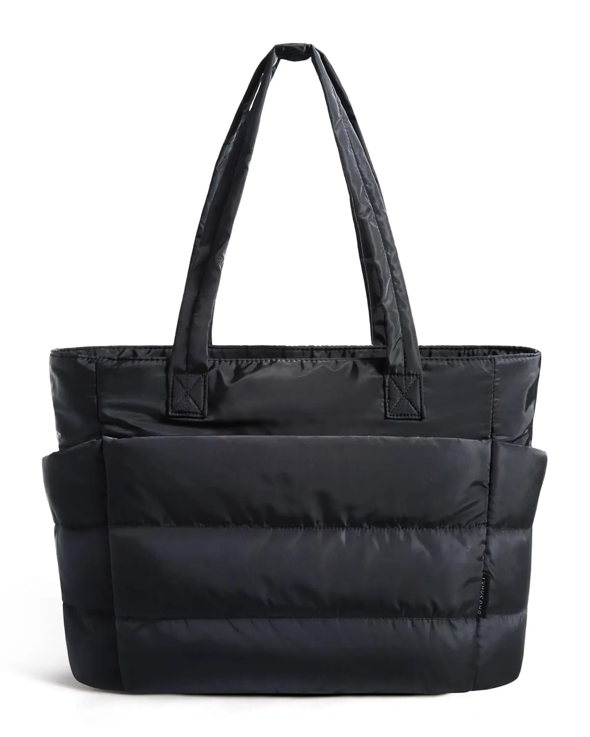 BAGSMART Puffy Tote — front view, quilted texture and structure