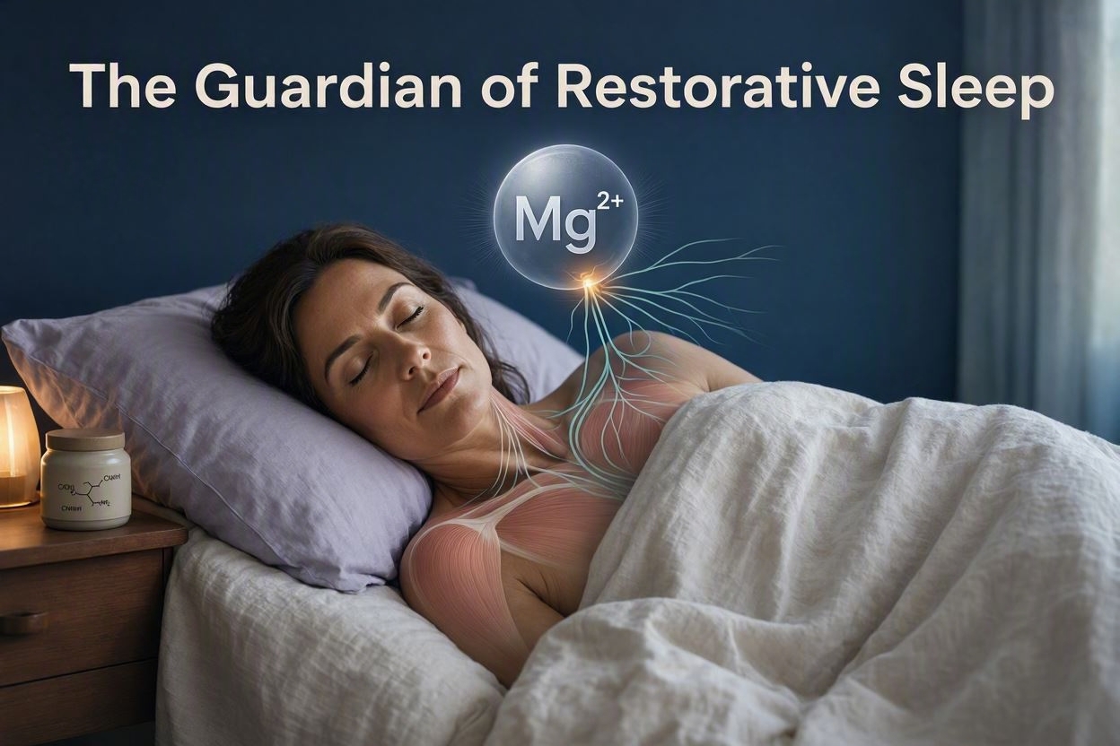 Restful sleep supported by magnesium